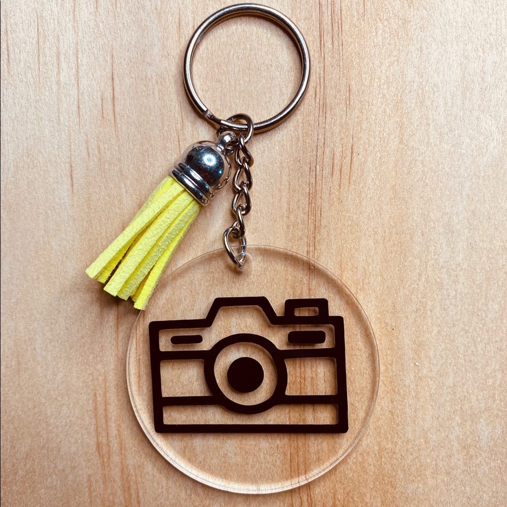 Handmade acrylic keychain